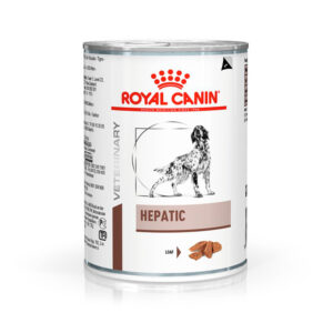 Ração Úmida Royal Canin Lata Veterinary Diet Hepatic para Cães com Insuficiência Hepática Crônica - 420 g