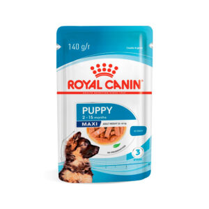 Ração Úmida Royal Canin Sachê Maxi Puppy para Cães Filhotes de Porte Grande - 140 g
