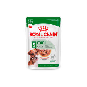 Ração Úmida Royal Canin Sachê Mini Adult para Cães Adultos de Porte Pequeno - 85 g