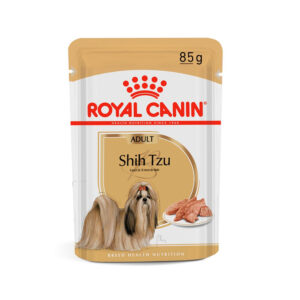Ração Úmida Royal Canin Sachê para Cães Adultos da Raça Shih Tzu - 85 g