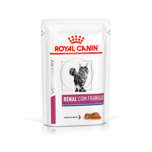 Ração Úmida Royal Canin Sachê Veterinary Diet Renal para Gatos com Insuficiência Renal - 85 g