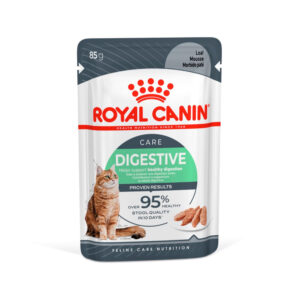 Ração Úmida Royal Canin Sachê Patê Cuidado Digestivo para Gatos Adultos 85 g