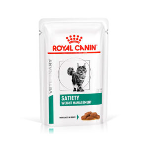 Ração Úmida Royal Canin Sachê Veterinary Diet Satiety para Gatos Com Excesso de Peso - 85 g